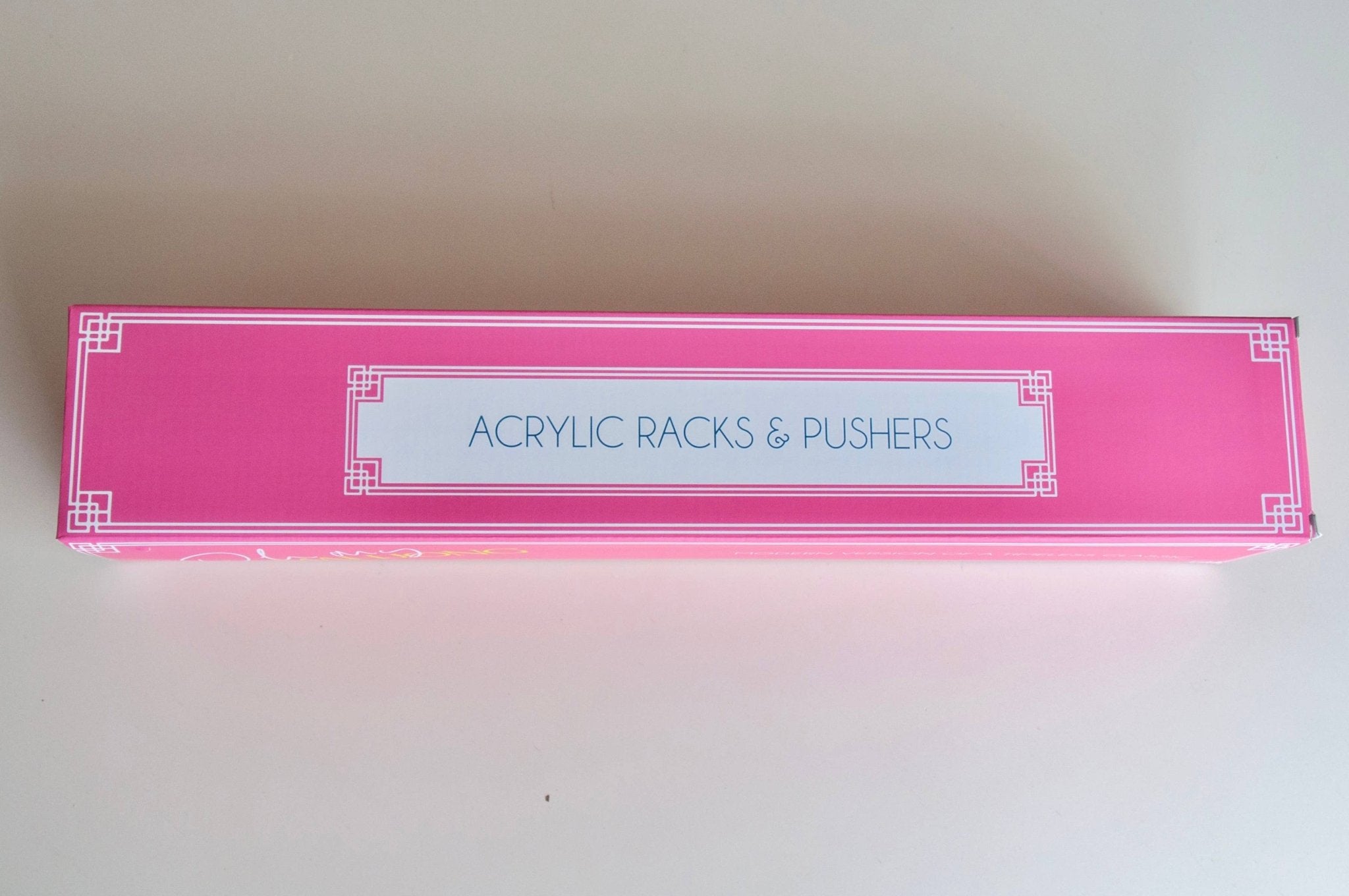 Acrylic Rack and Pusher Set - Joy