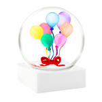 Balloon Bouquet Snow Globe - Joy