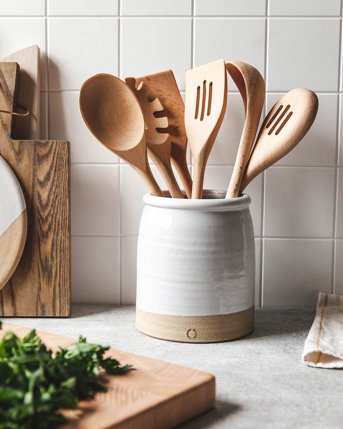Beech Essential Kitchen Utensils - Set of 6 - Joy