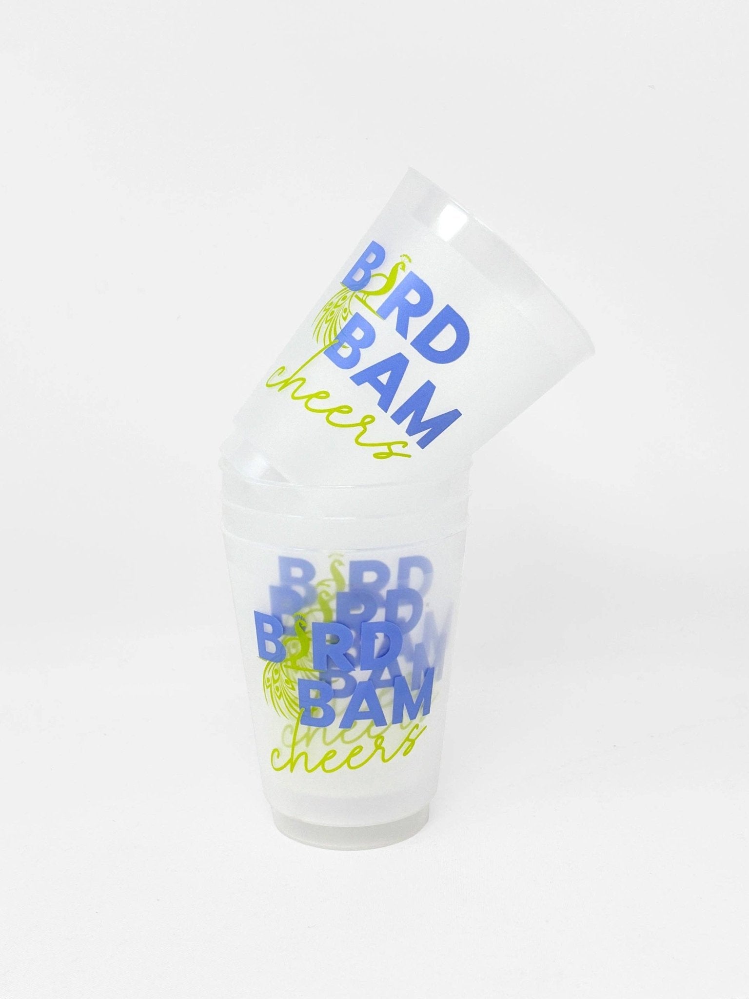 Bird Bam Cheers Frosted Cup - Joy