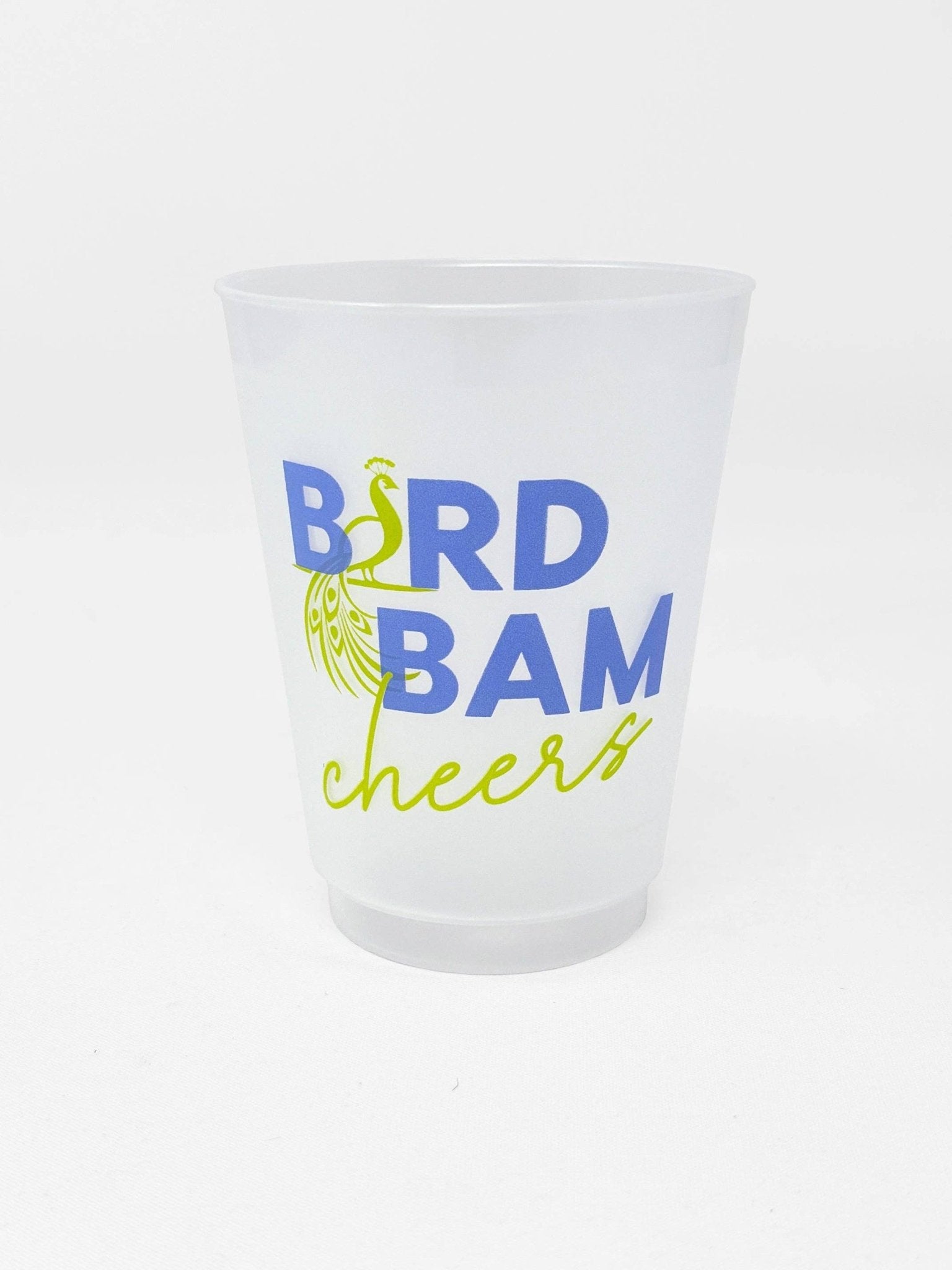 Bird Bam Cheers Frosted Cup - Joy