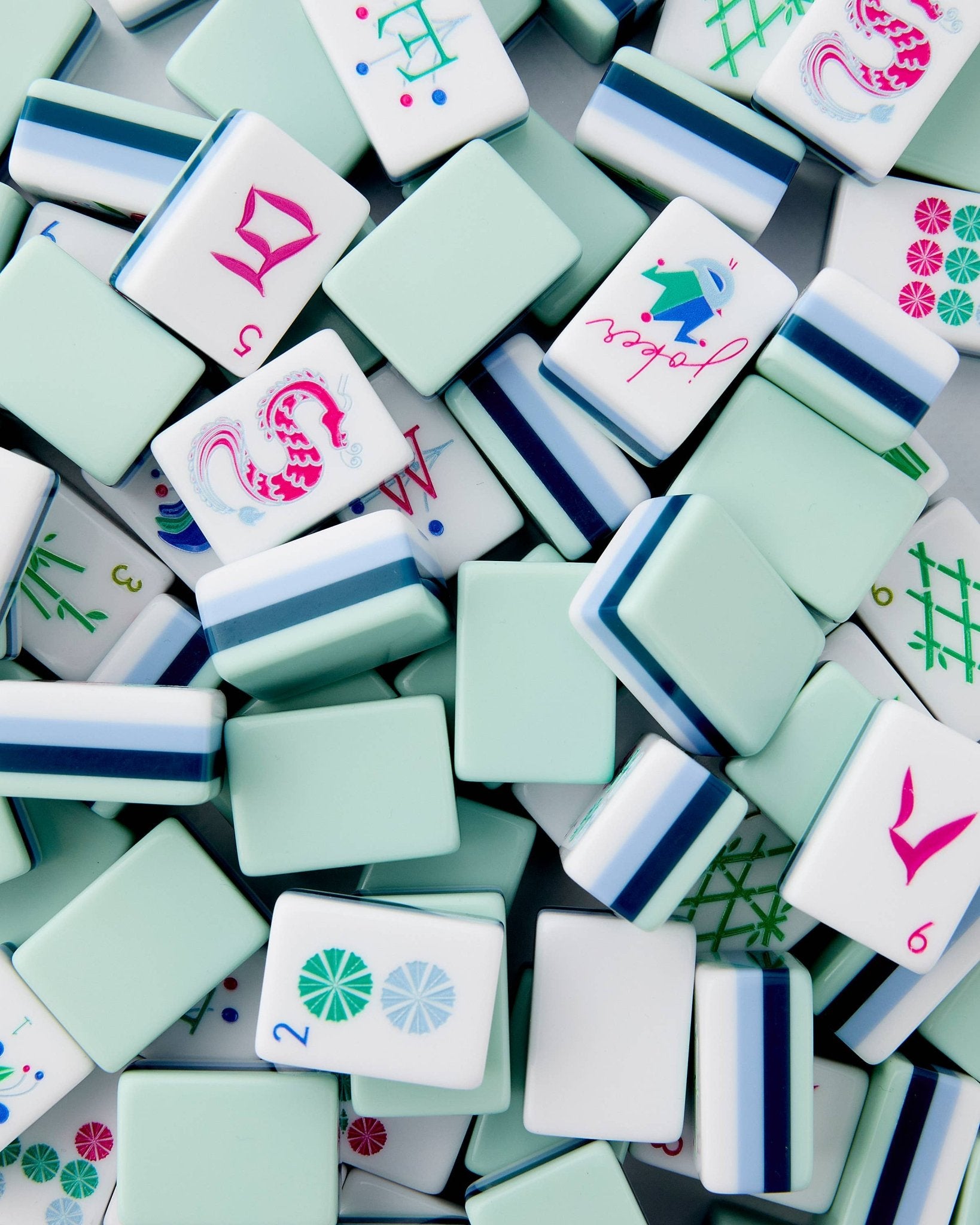 Birdie Mahjong Tiles - Joy