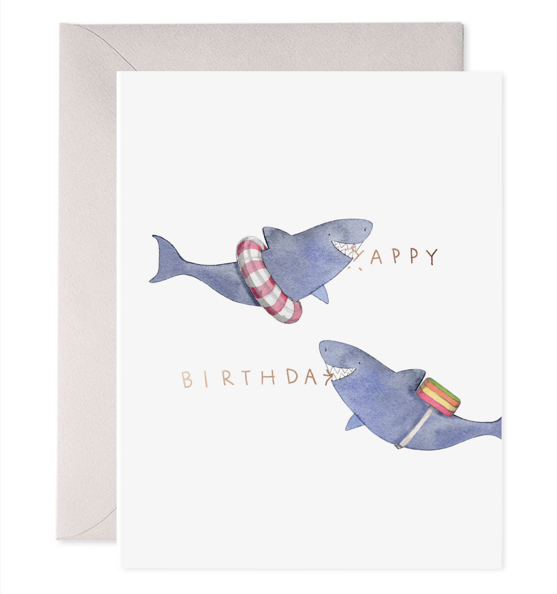 Bitten Birthday Card | Kids Birthday Greeting Card - Joy
