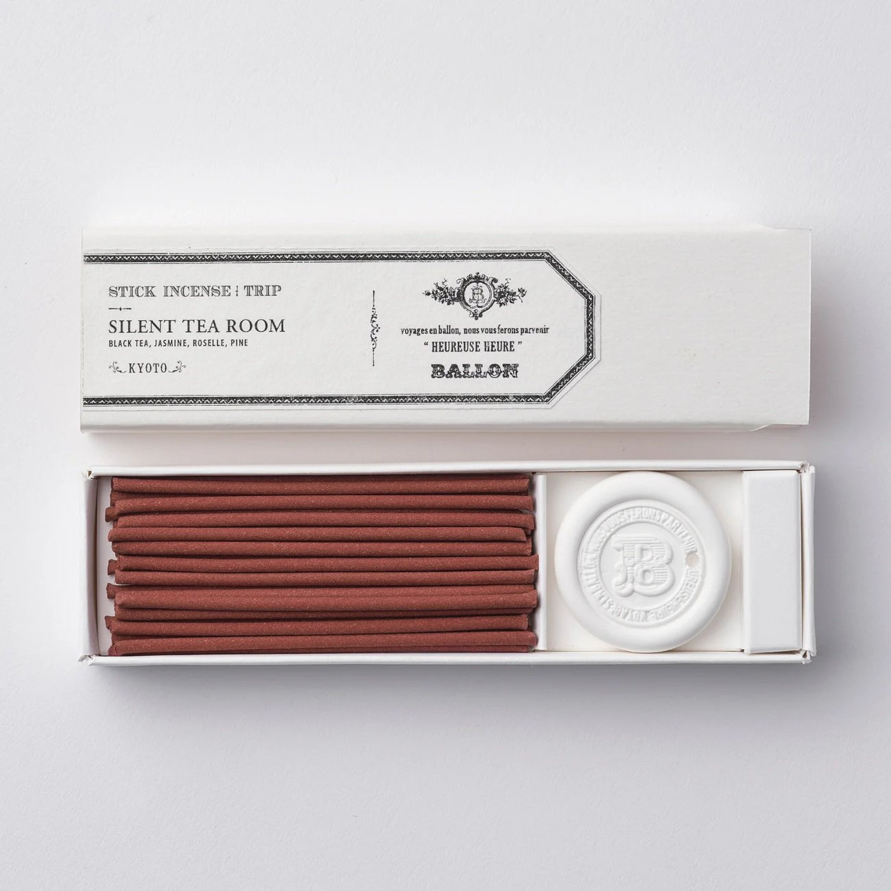 Box of 20 Incense Sticks - Silent Tea Room (Kyoto) - Joy