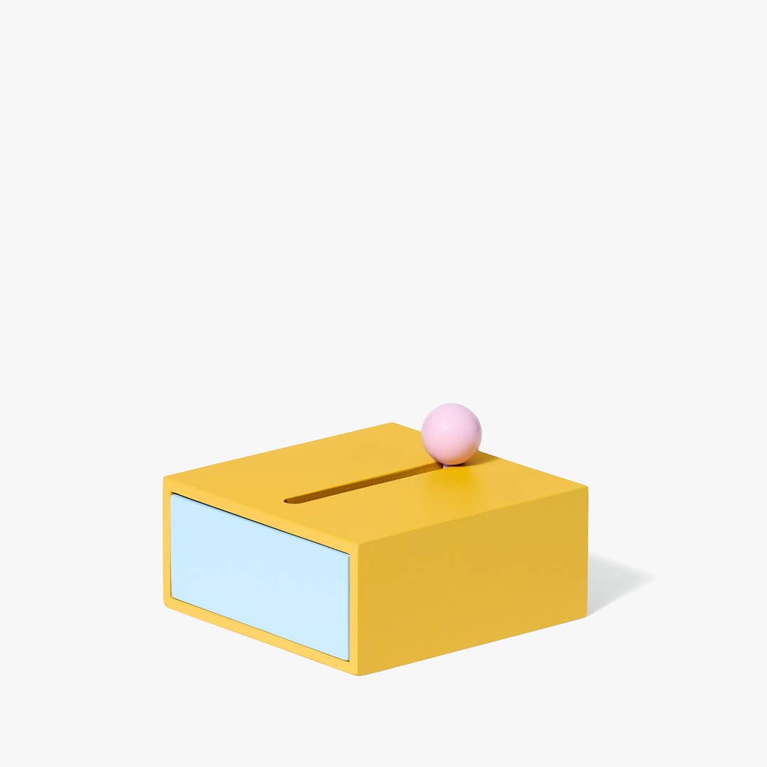 Cache Box | Small - Yellow/Blue - Joy