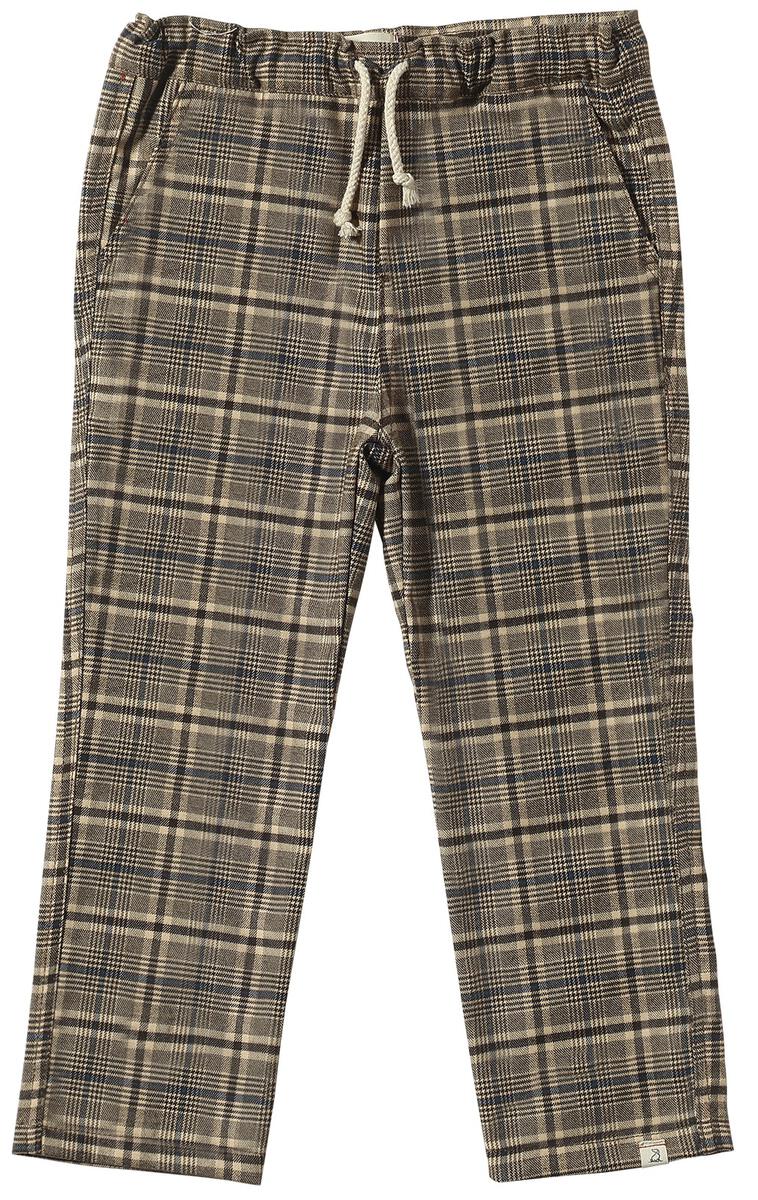 CHARLIE Brown Plaid Pants - Joy