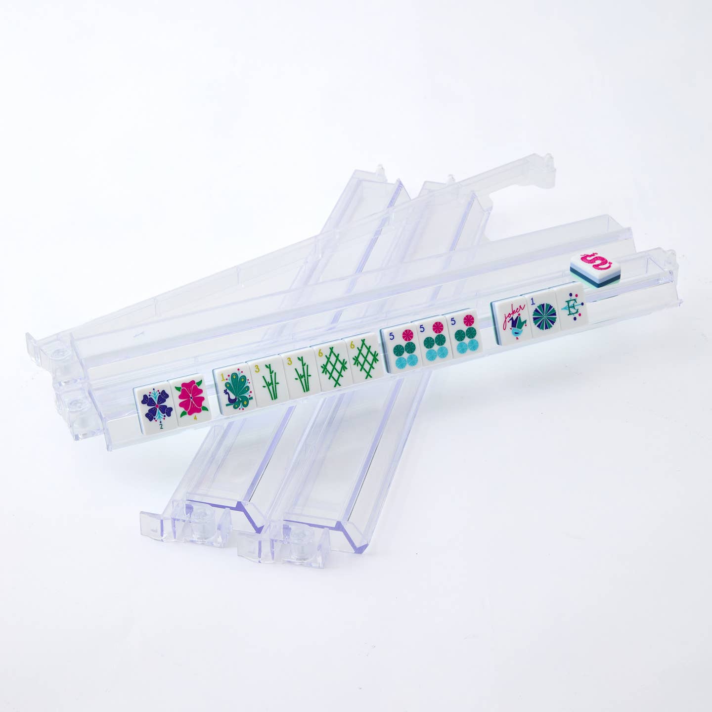 Clear Acrylic Rack and Pusher Set - Joy