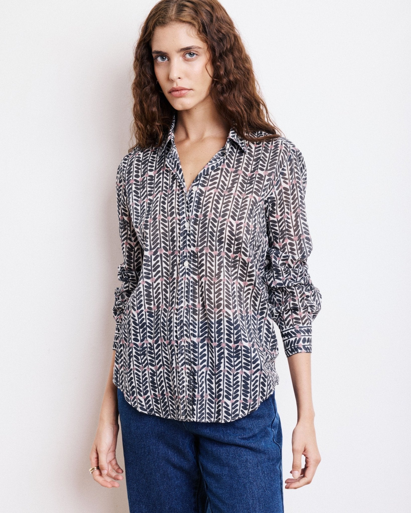 CORAZ Navy Blue Shirt - Joy