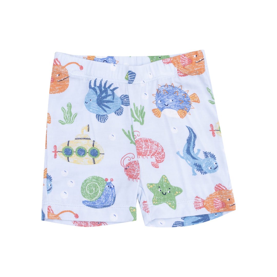 Cute Ocean Creatures Loungewear Short Set - Joy