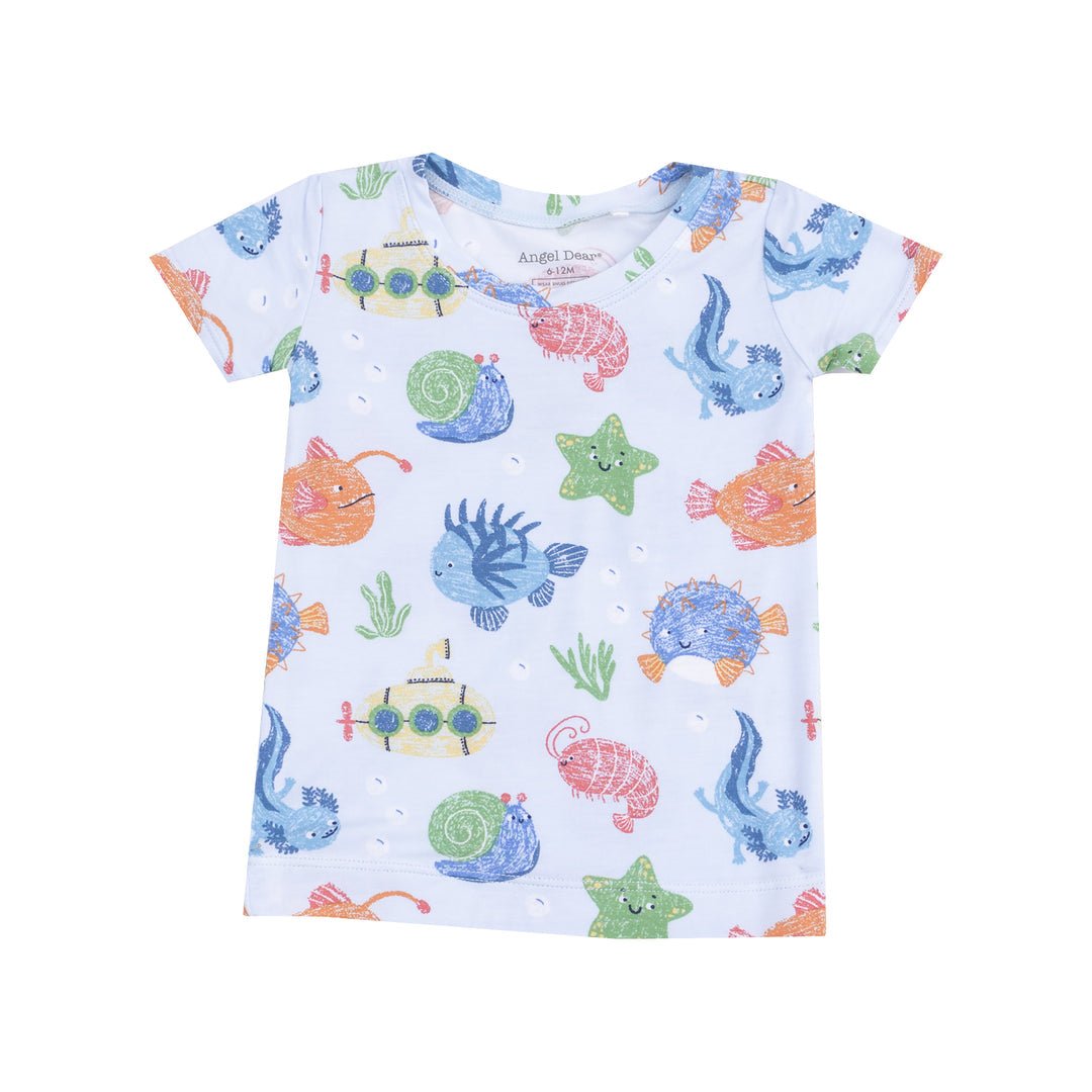 Cute Ocean Creatures Loungewear Short Set - Joy
