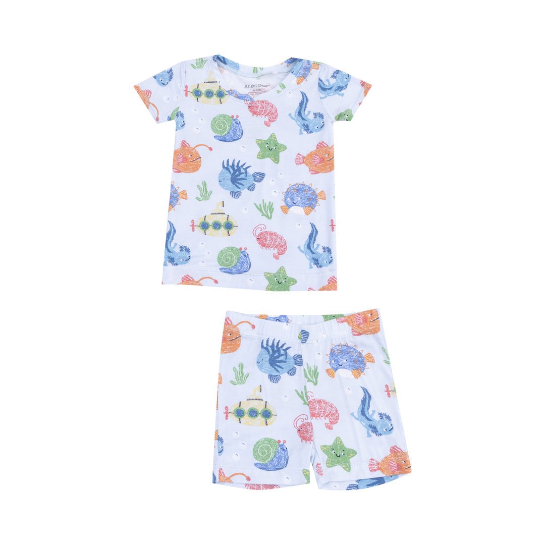 Cute Ocean Creatures Loungewear Short Set - Joy