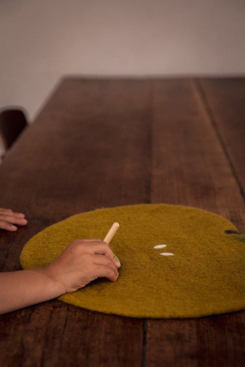 Felt Apple Placemat - Joy