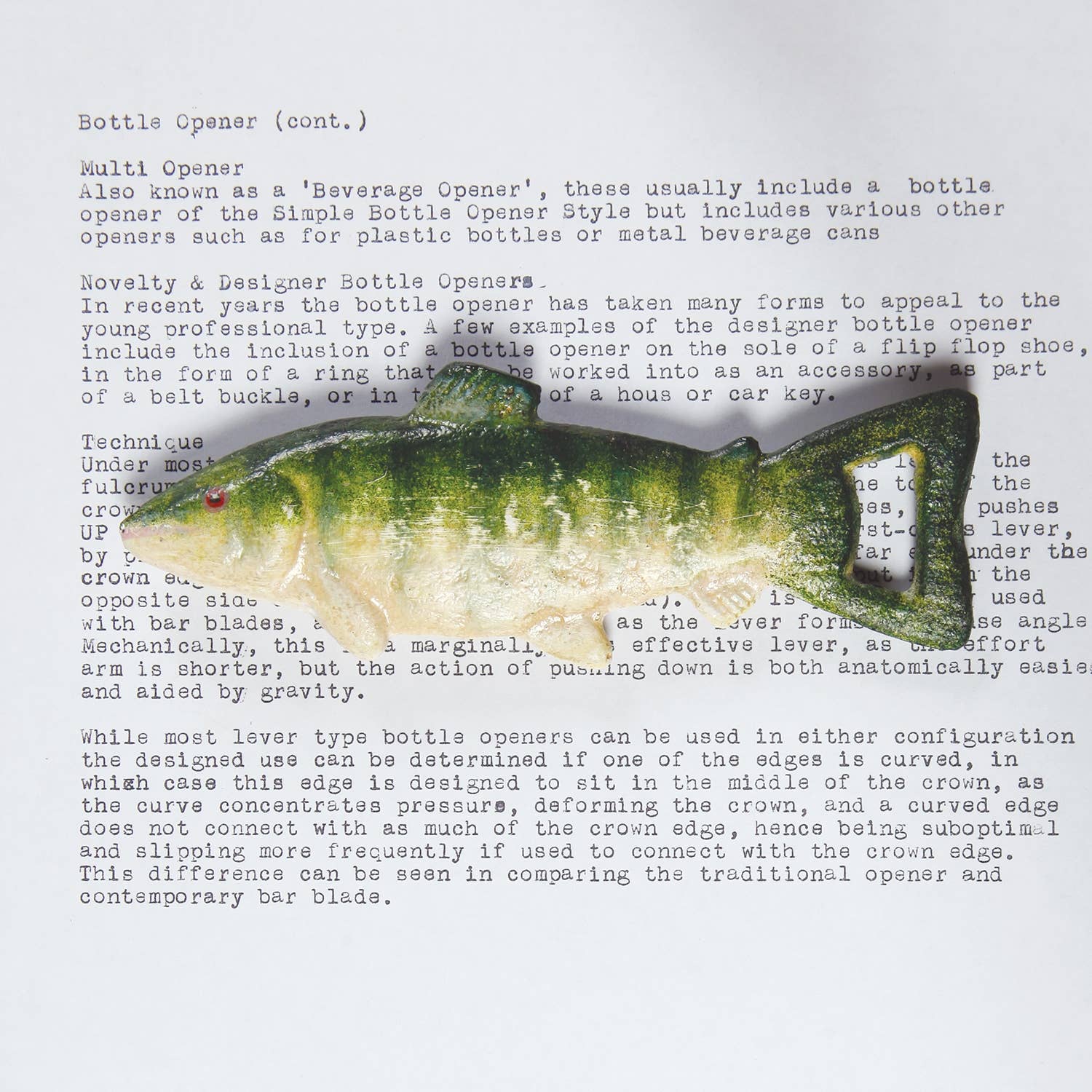 Fish Bottle Opener - Joy