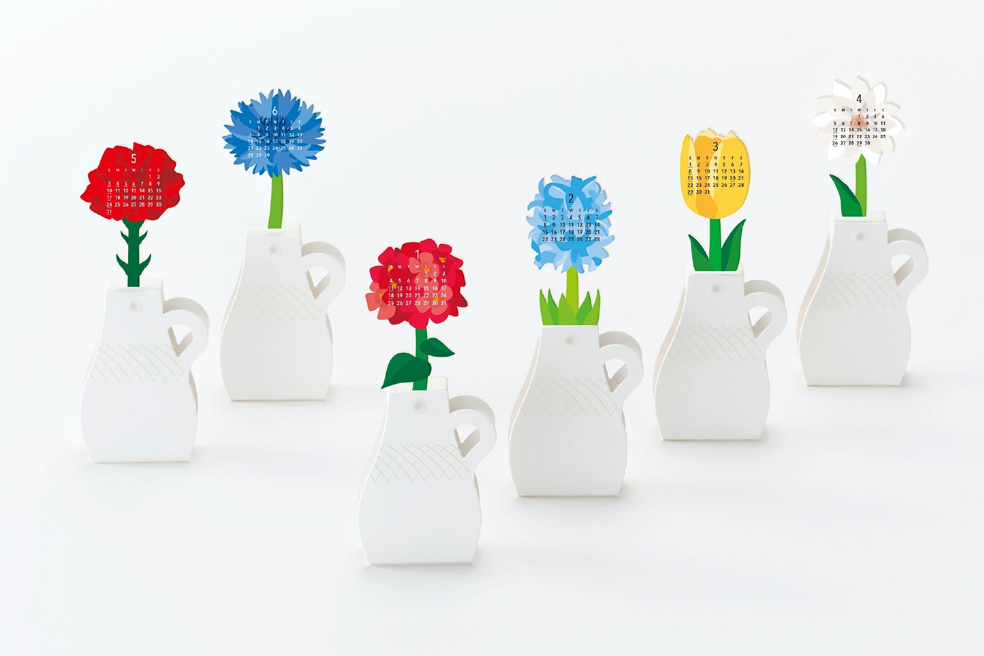 Flowers Calendar 2026 - Joy