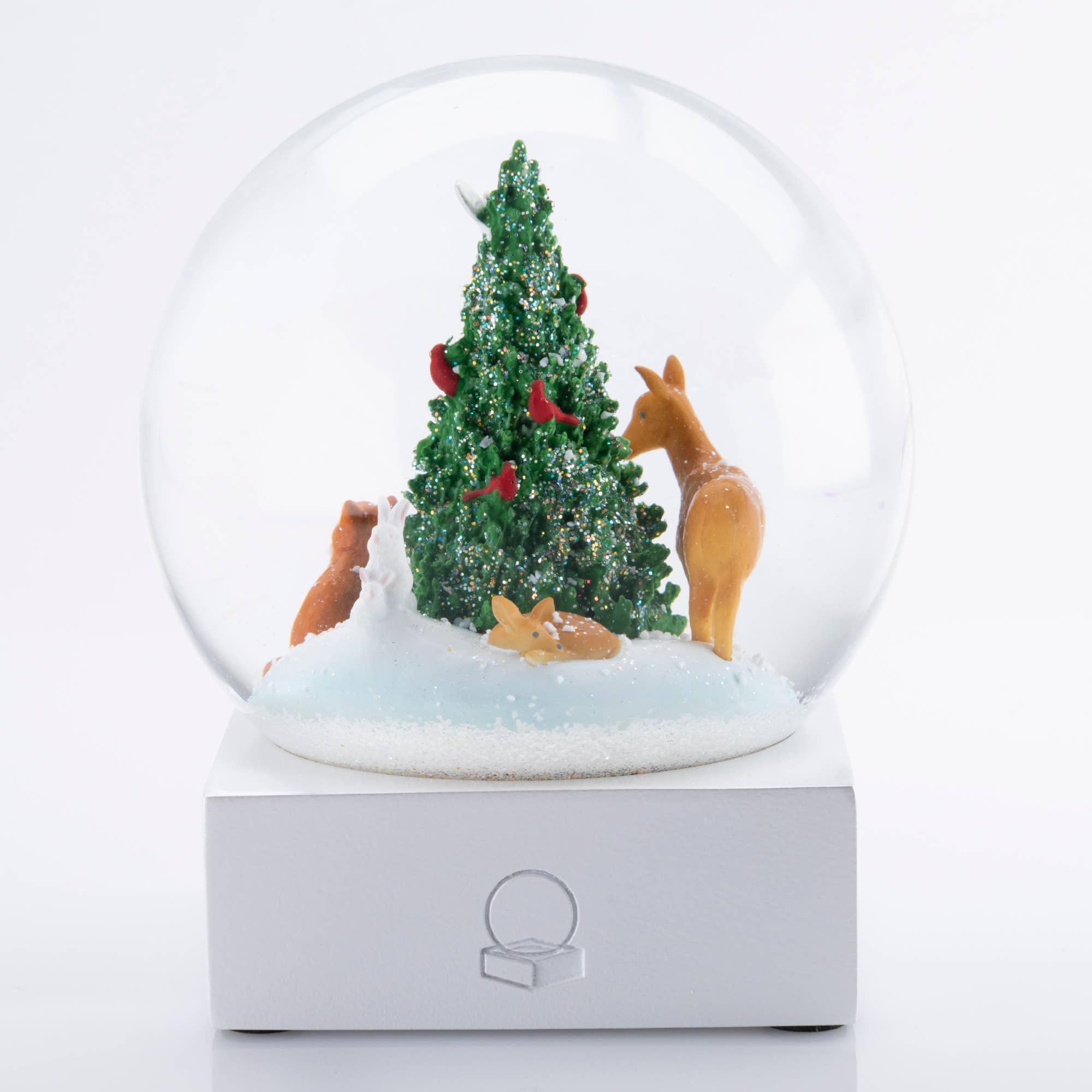 Forest Friends Snow Globe - Joy
