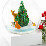 Forest Friends Snow Globe - Joy