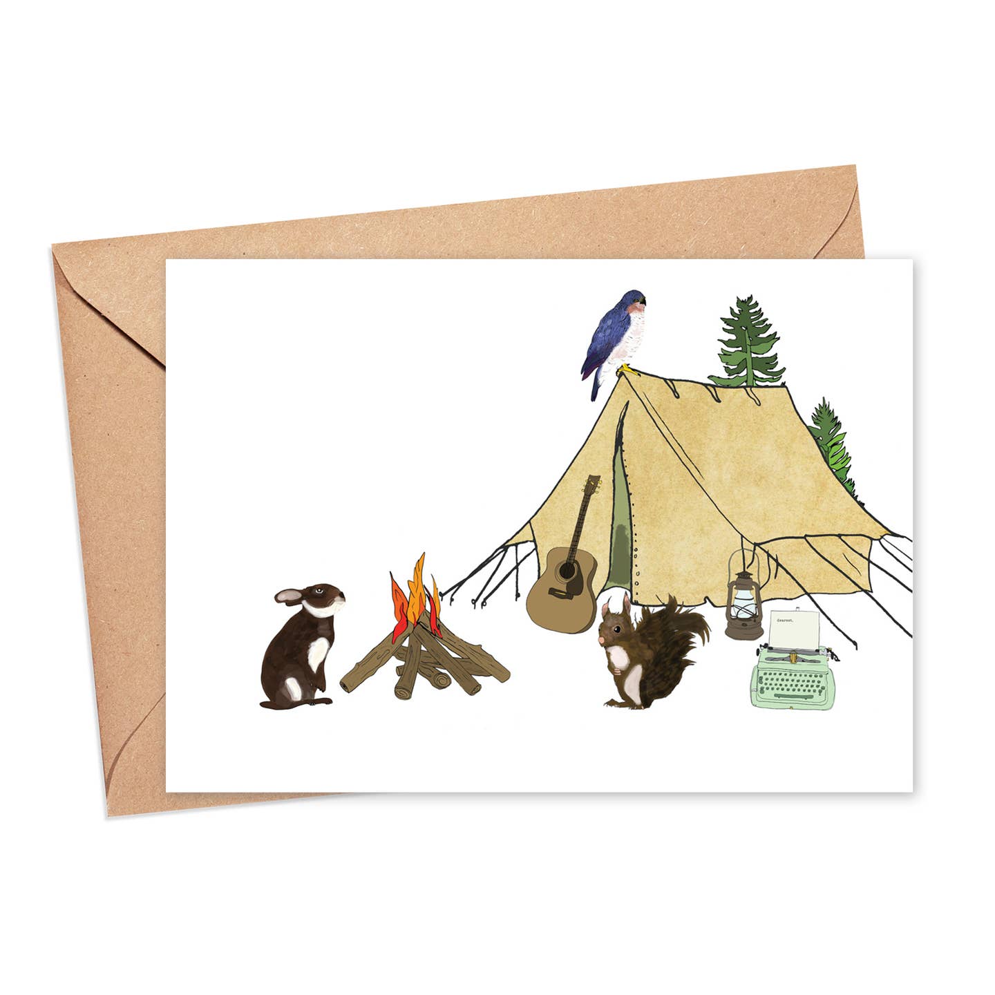 Gather Around Card - Joy