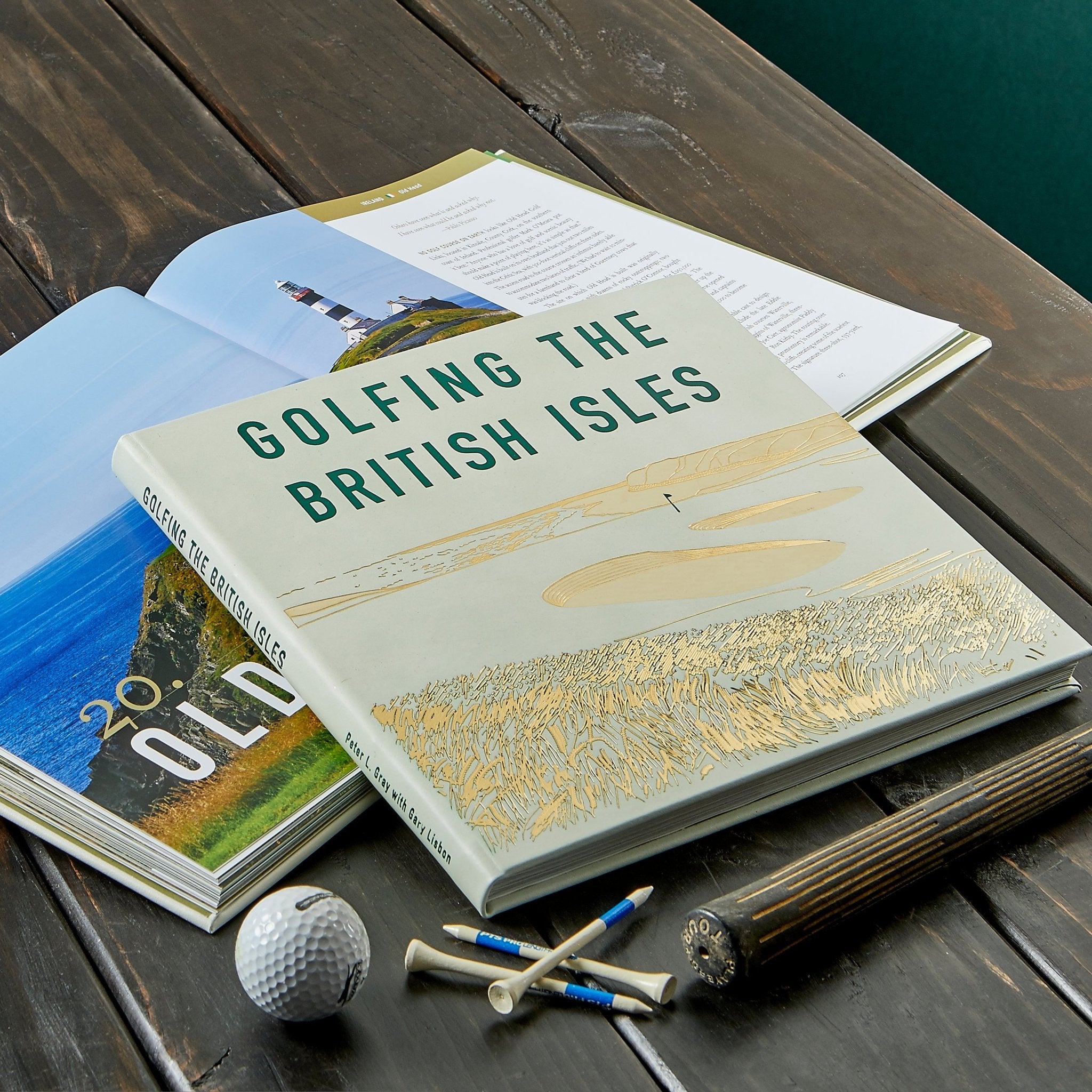 Golfing the British Isles - Leather Bound Edition - Joy