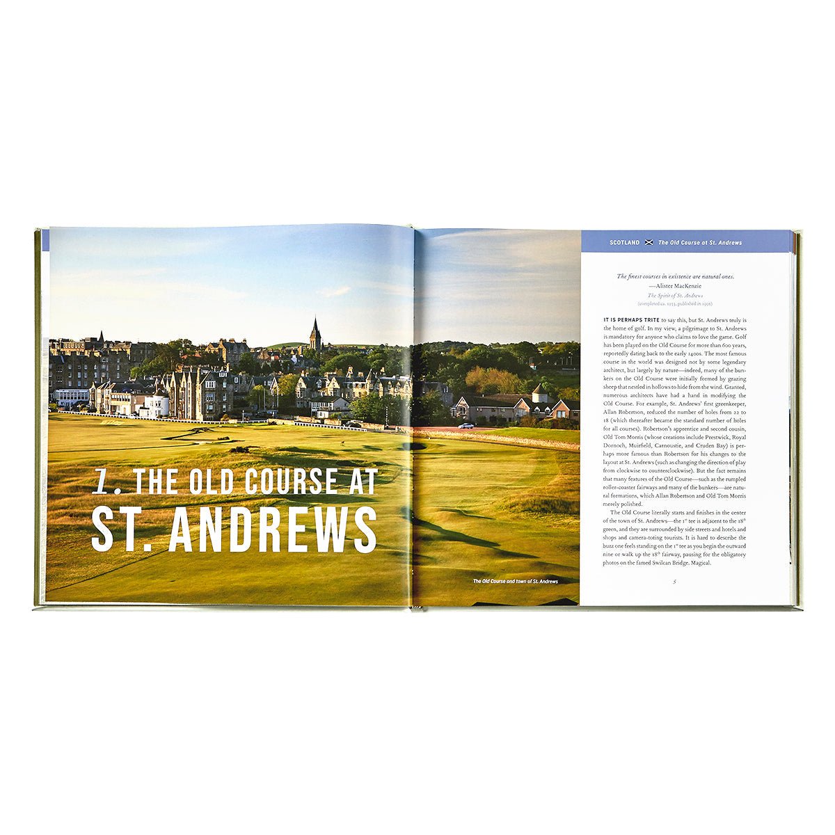 Golfing the British Isles - Leather Bound Edition - Joy