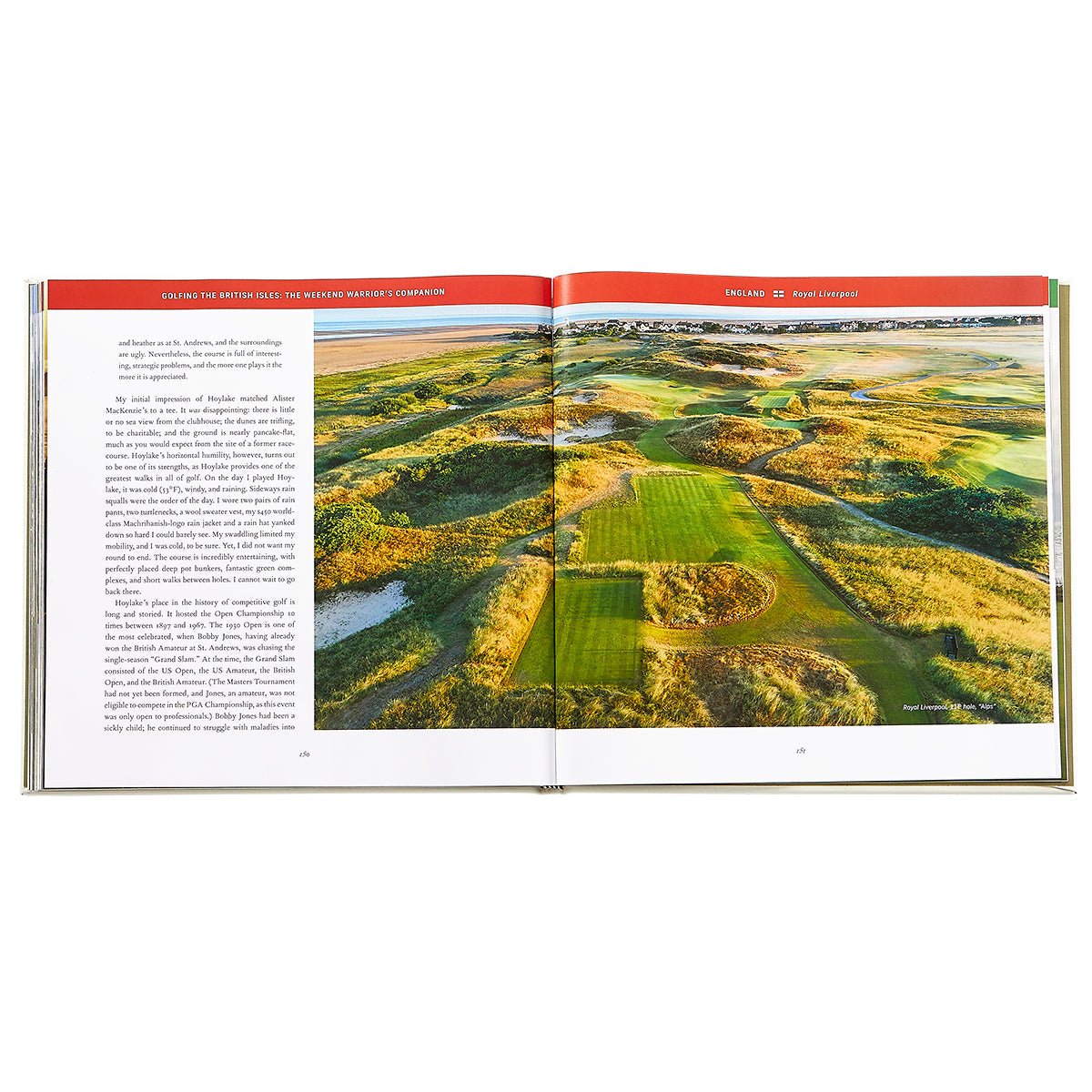 Golfing the British Isles - Leather Bound Edition - Joy