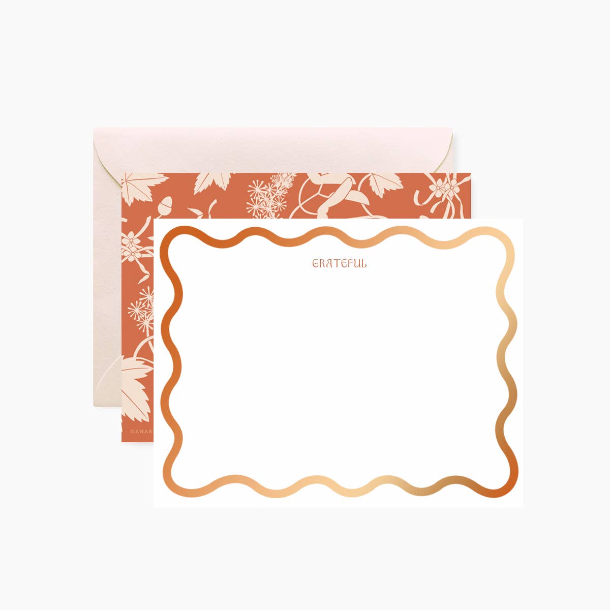 "GRATEFUL" FALL Notecards | Set of 4 - Joy