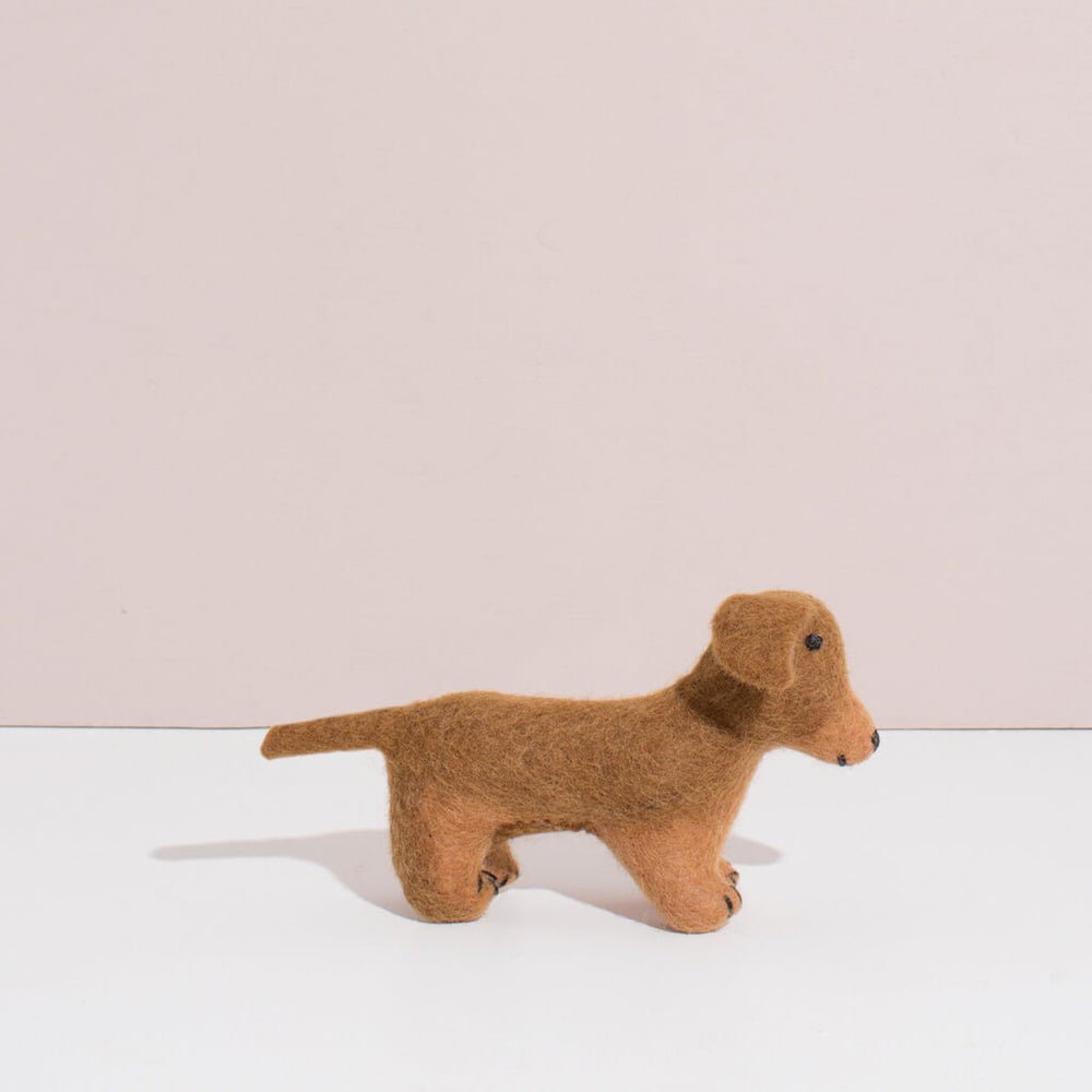 Hand Felted Dachshund - Joy