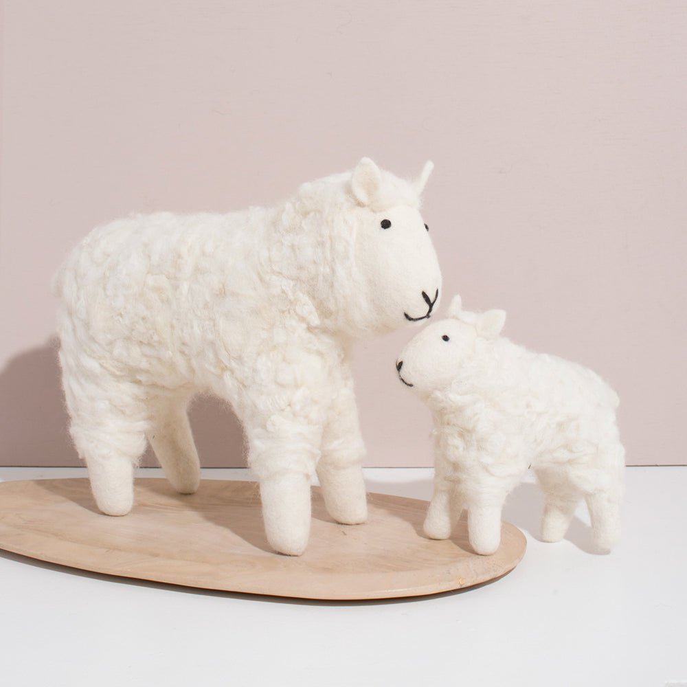 Hand Felted Sheep - Joy