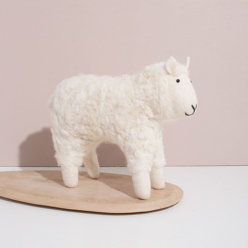 Hand Felted Sheep - Joy