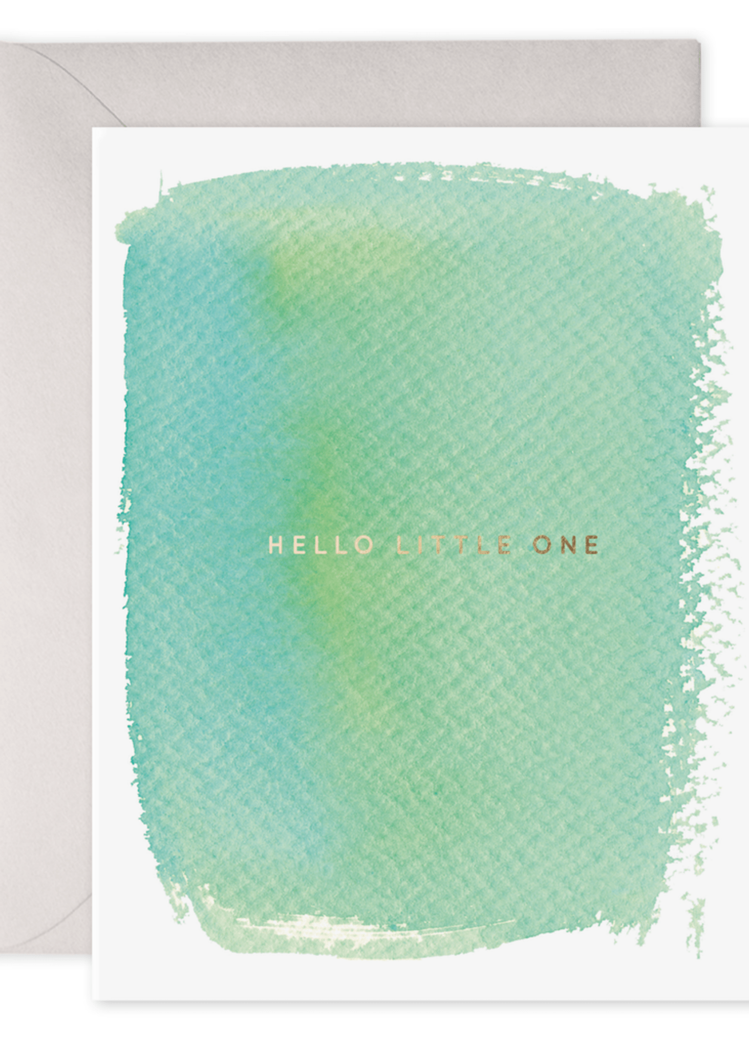 Hello Little One - New Baby Greeting Card - Joy