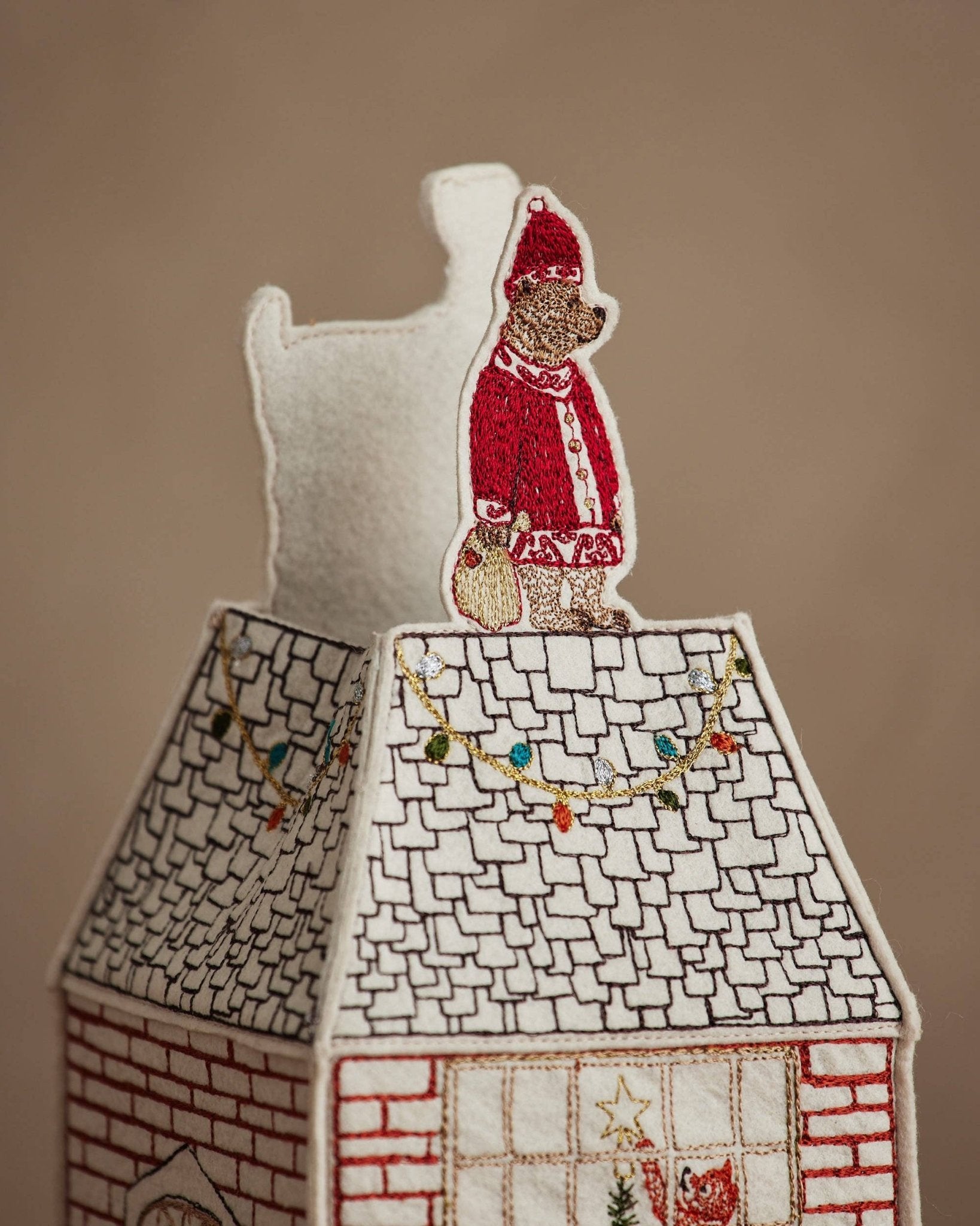 Home for the Holidays Tissue Box Cover - Joy