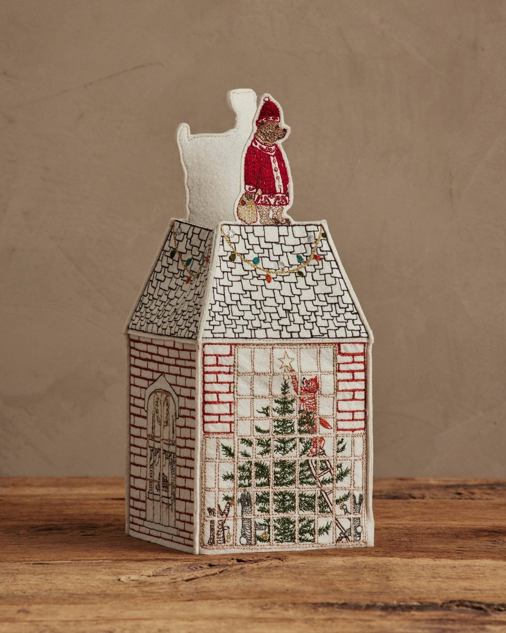 Home for the Holidays Tissue Box Cover - Joy
