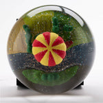 Hot Air Balloon Snow Globe - Joy