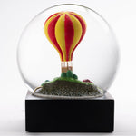 Hot Air Balloon Snow Globe - Joy