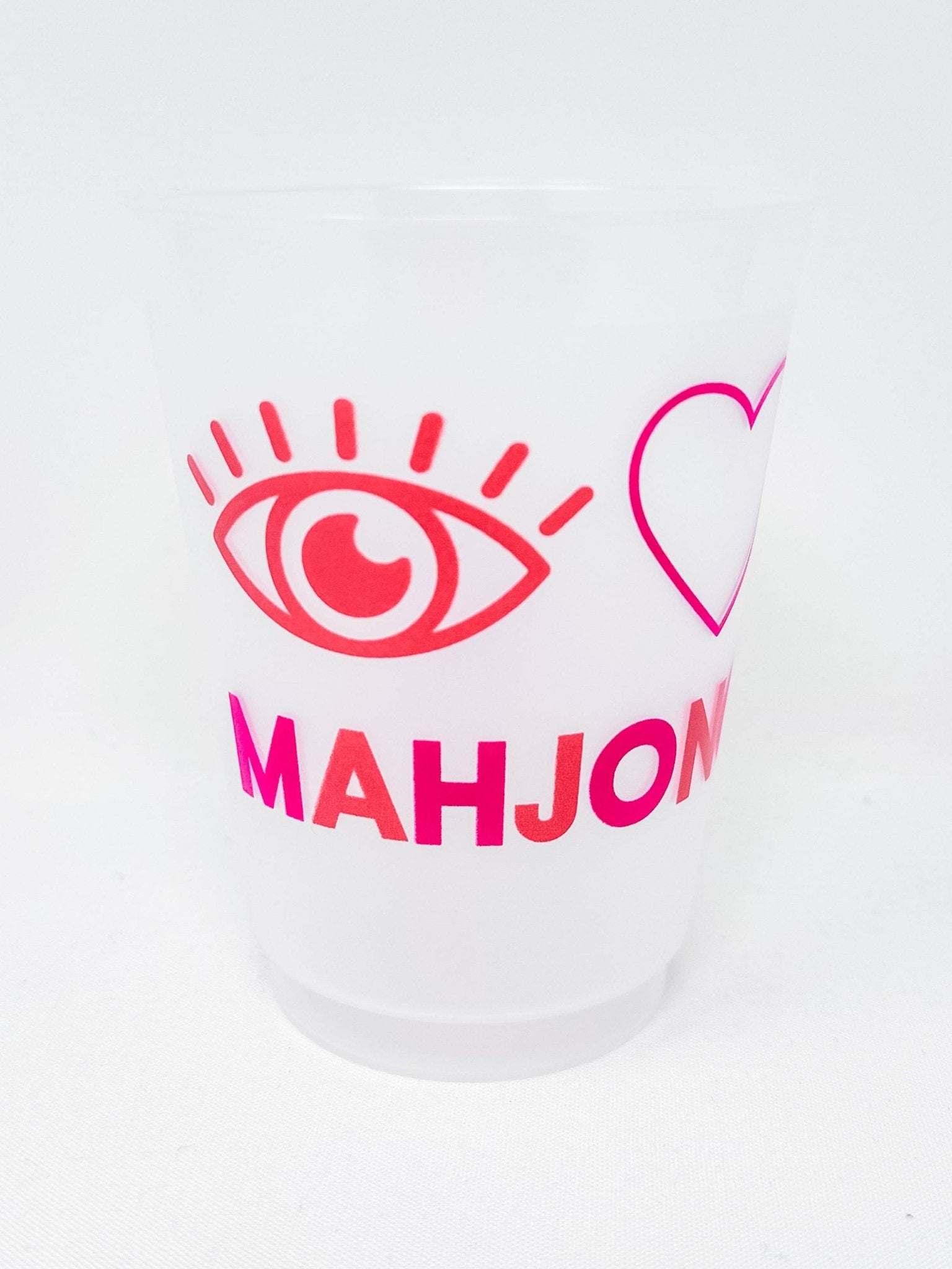 I Heart Mahjong Cups - Joy