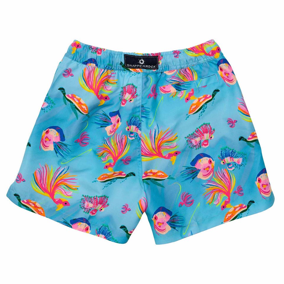 Kaleido Fish Sustainable Swim Short - Joy