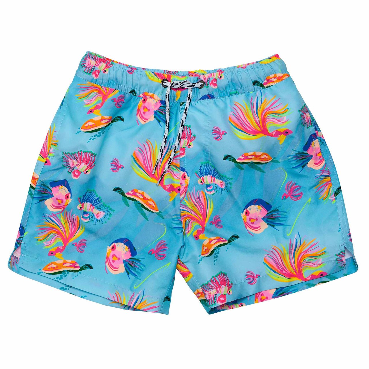 Kaleido Fish Sustainable Swim Short - Joy