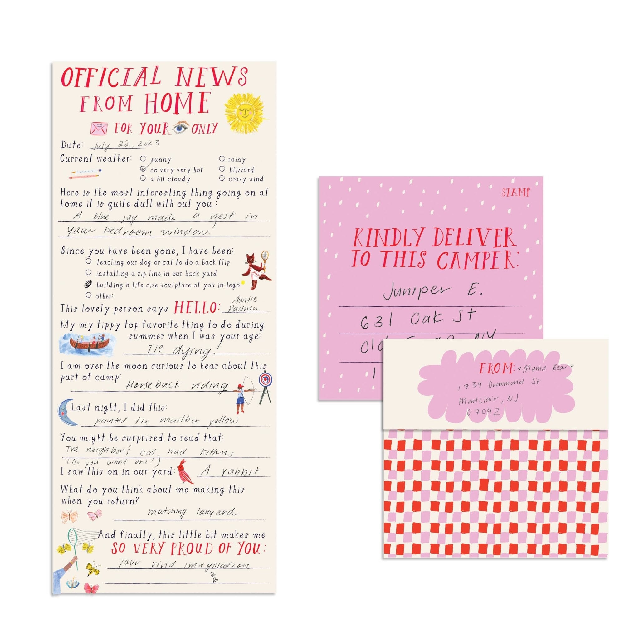 Letters from Home Set - Joy