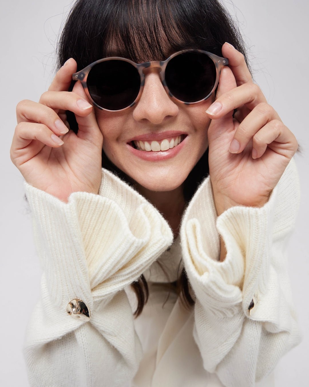Light Tortoise Reading Sunglasses - #D - Joy