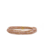 Mini Stretch Crystal Beaded Wrap Bracelet 9686B - Joy