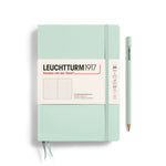 Mint Green Medium Hardcover Notebook - Dotted - Joy