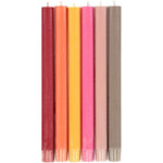 Mixed Set of Rainbow Warm Colors Candles - Joy