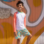 Ocean Clawed Swim Short - Joy