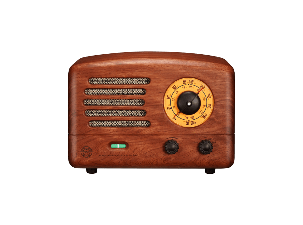 Original Ⅱ Retro Wooden AM/FM Radio Bluetooth Speaker: Brown - Joy