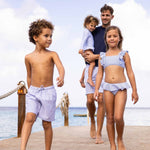 Parisian Summer Comfort Lined Swim Short - Joy