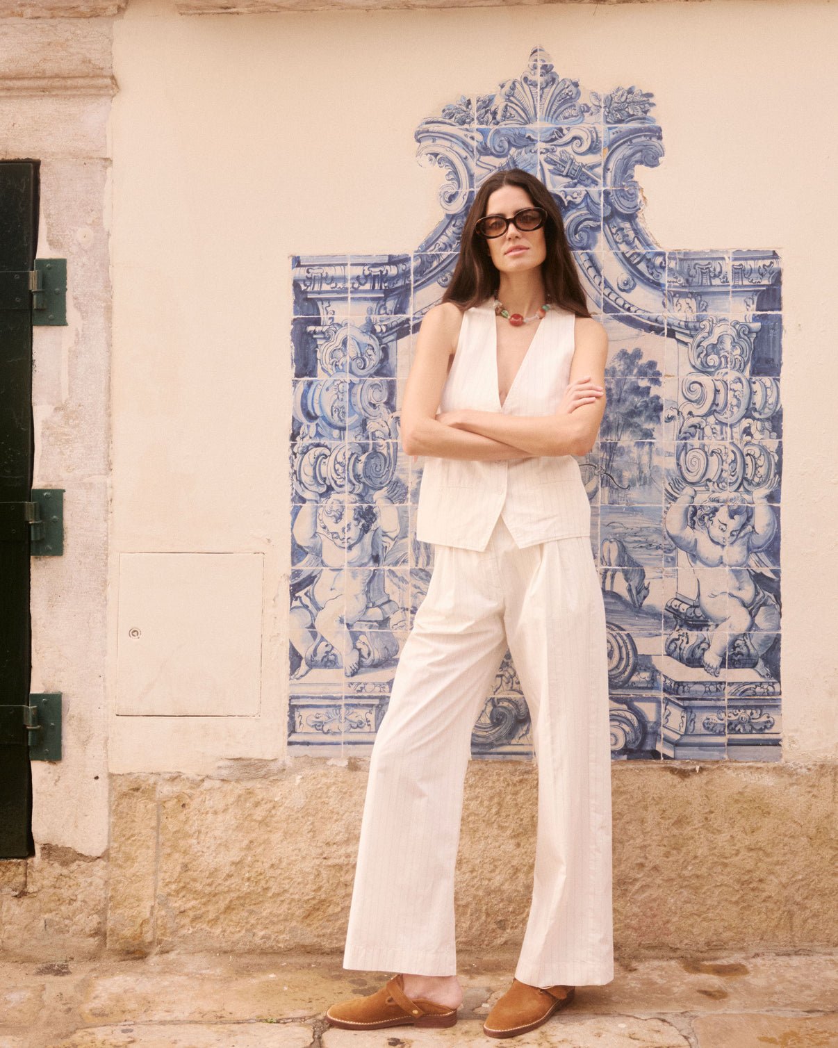 Periple Woven Pant - Raw White - Joy