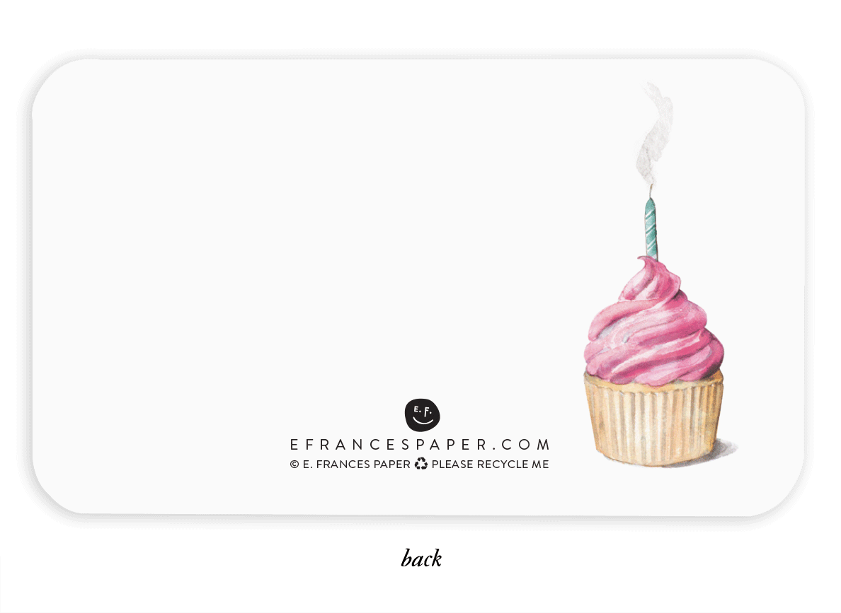 Pink Cupcakes Little Notes® - Joy