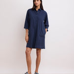 Rank Woven Dress - Midnight - Joy