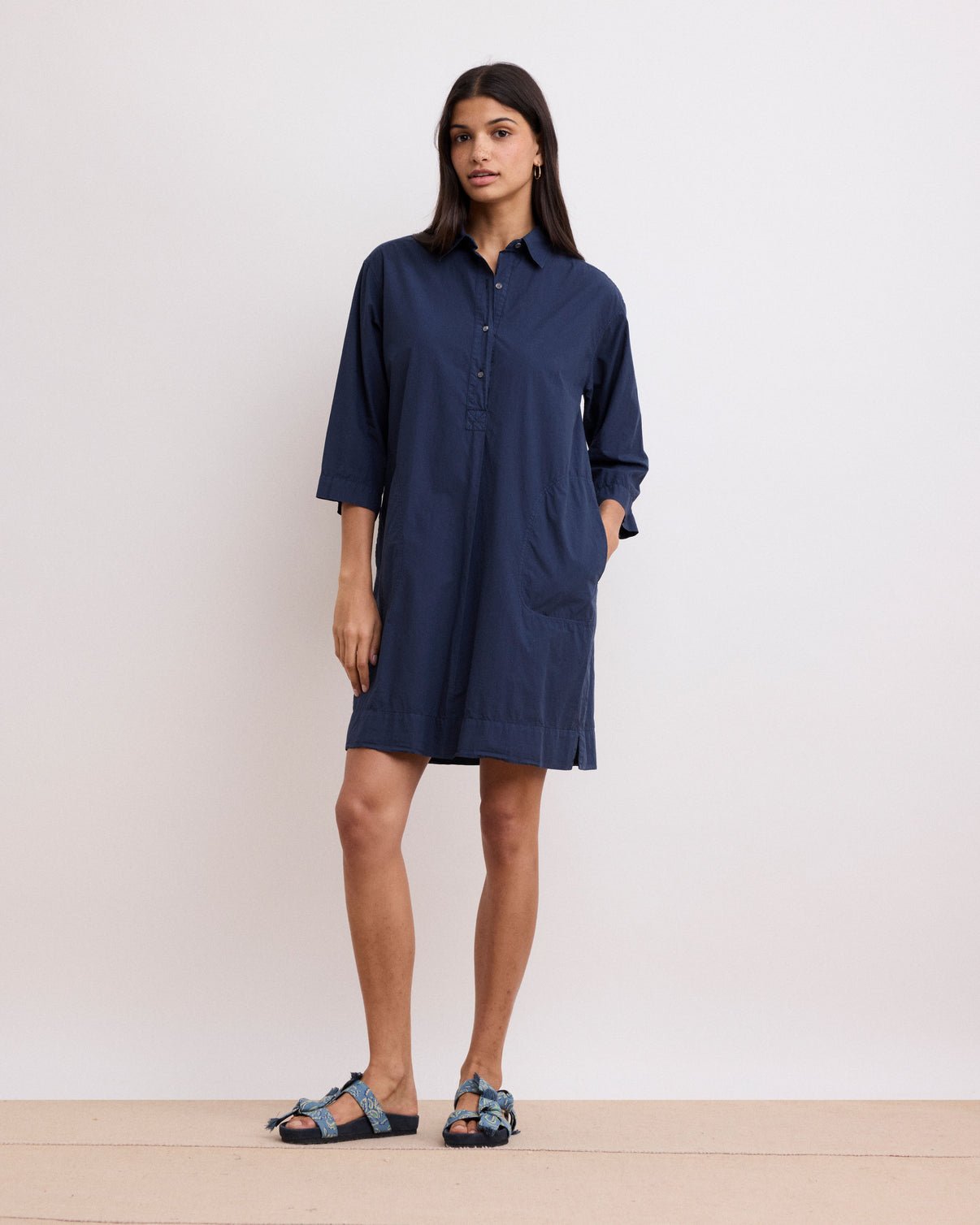 Rank Woven Dress - Midnight - Joy
