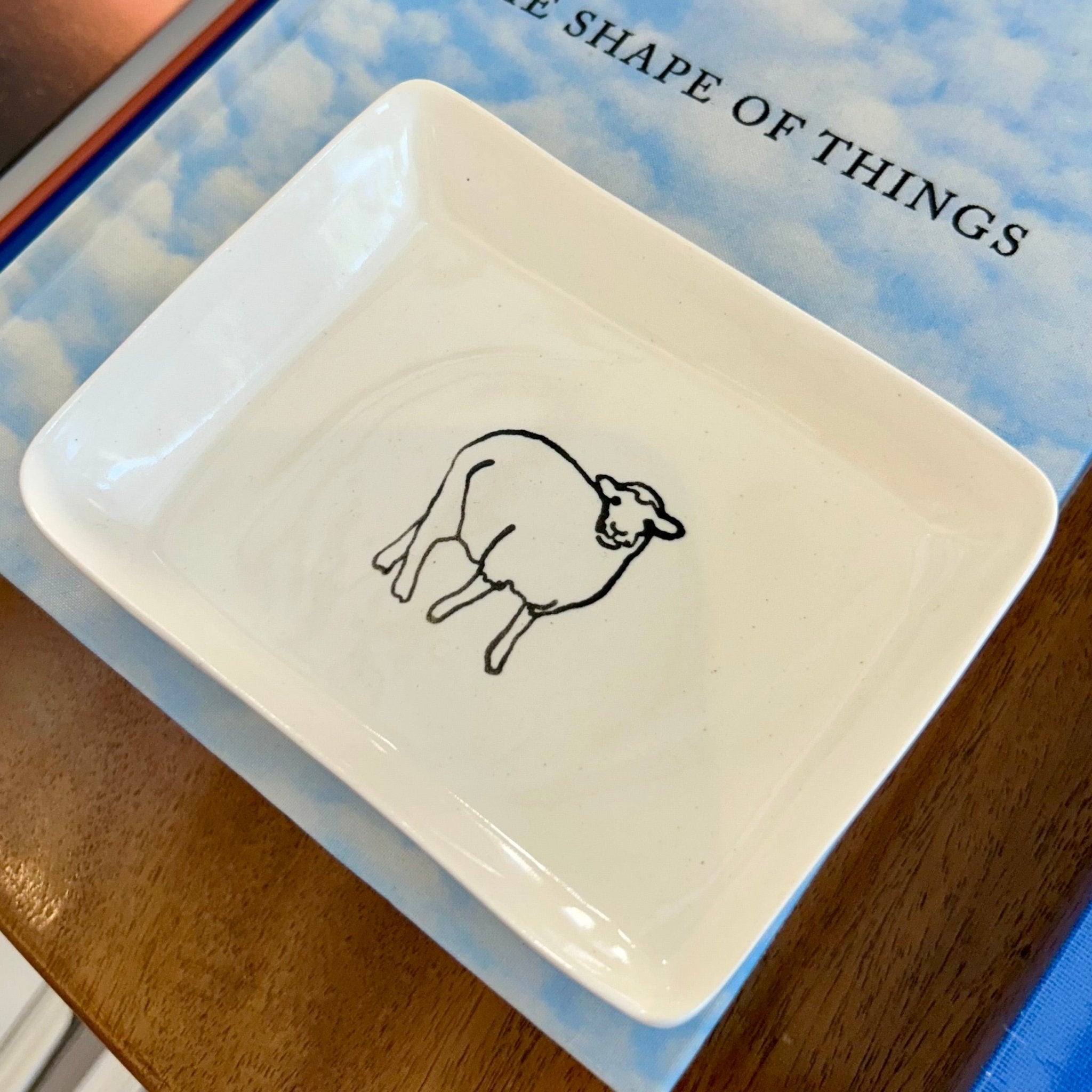 Rectangle Porcelain Tray - Small - Joy