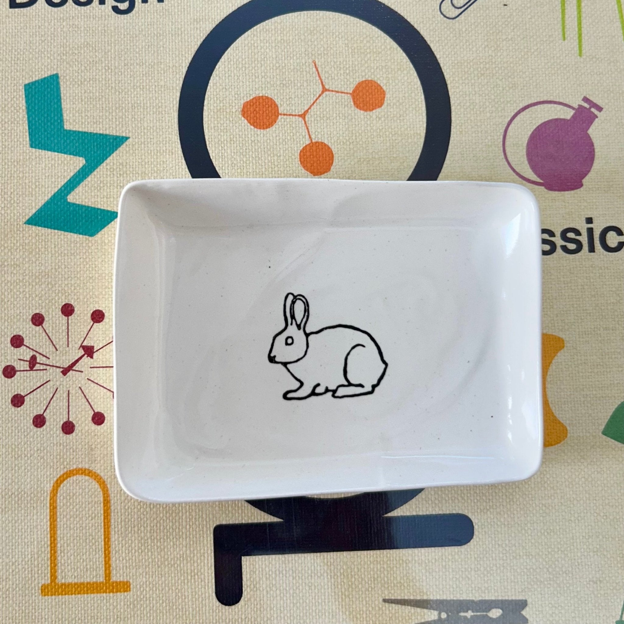Rectangle Porcelain Tray - Small - Joy